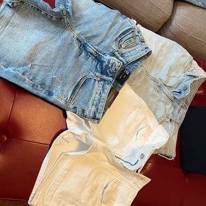 3 pairs of shorts one old navy one express one gap. New with tags.